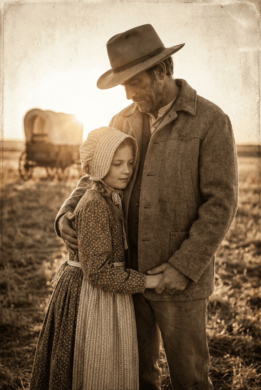 James Dutton and Elsa Dutton - Father and daughter on the frontier journey