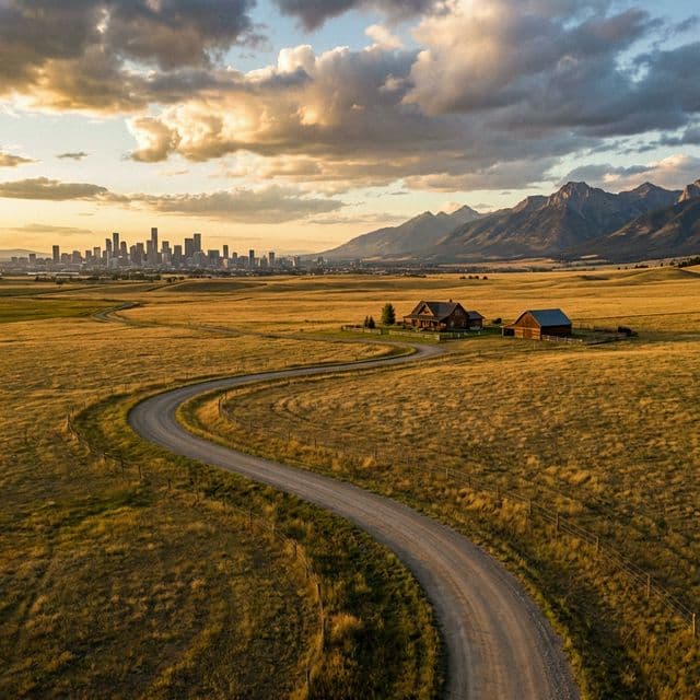 Yellowstone Universe - City meets wilderness