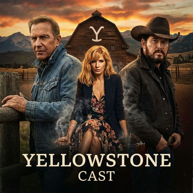 Yellowstone Cast Banner