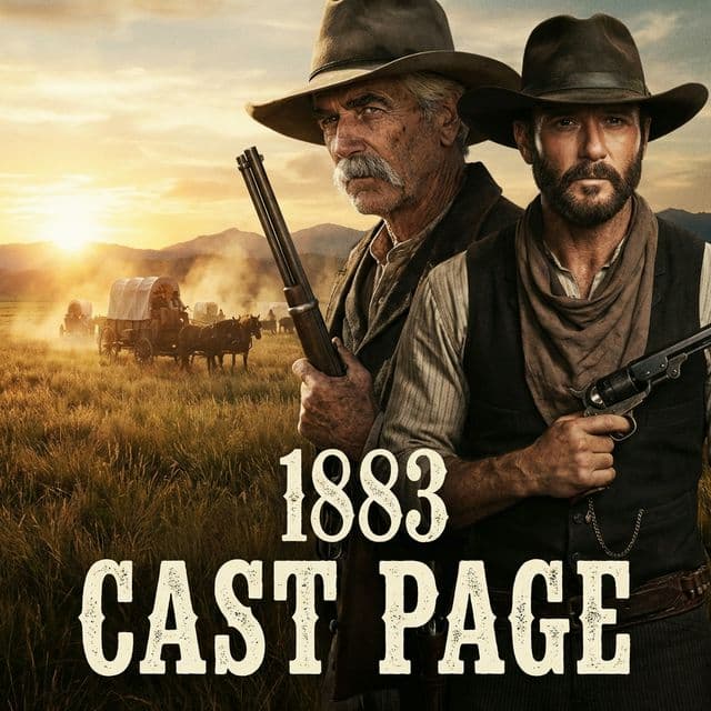 1883 Cast Banner