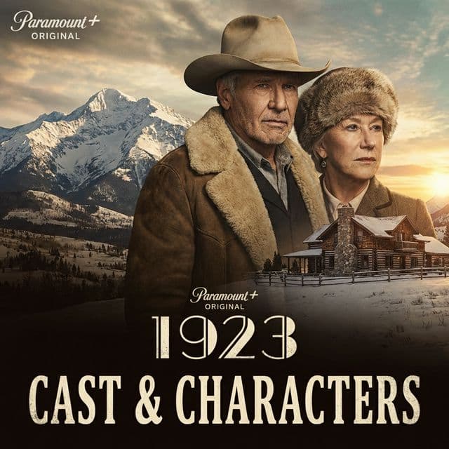 1923 Cast Banner