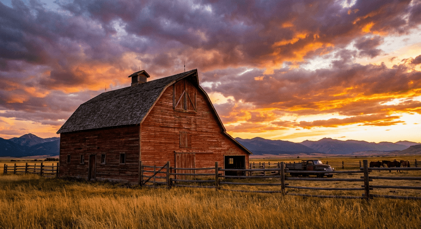 The Yellowstone Dutton Ranch in modern Montana