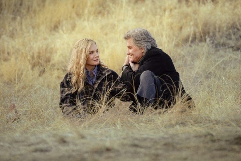 The Madison cast with Michelle Pfeiffer - a completely different family from the Duttons